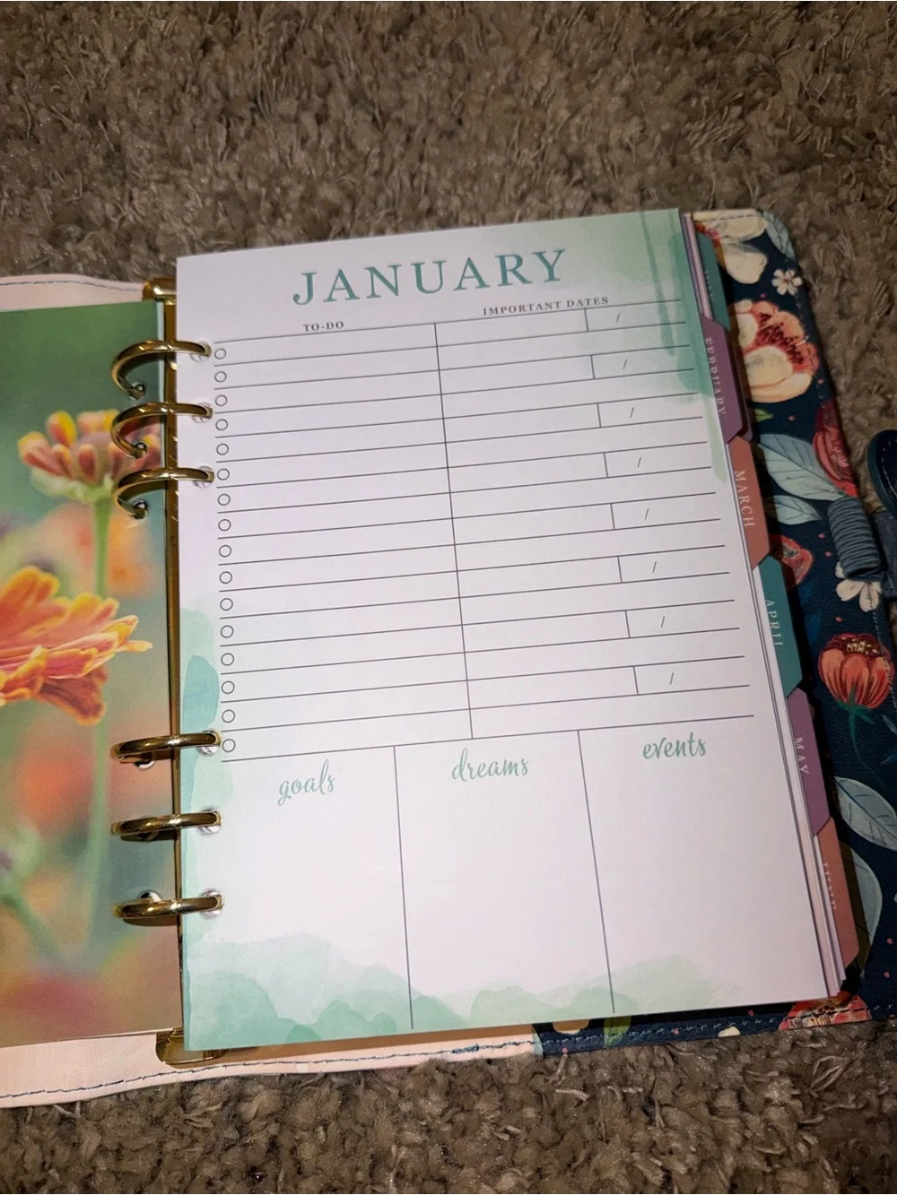 Agenda 52 Planner + extra lined pages!